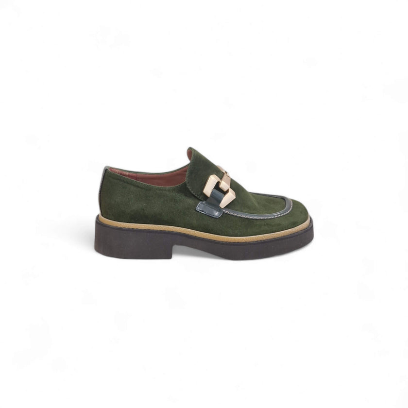 Viola Ricci Alice - Mocassino verde Saldi