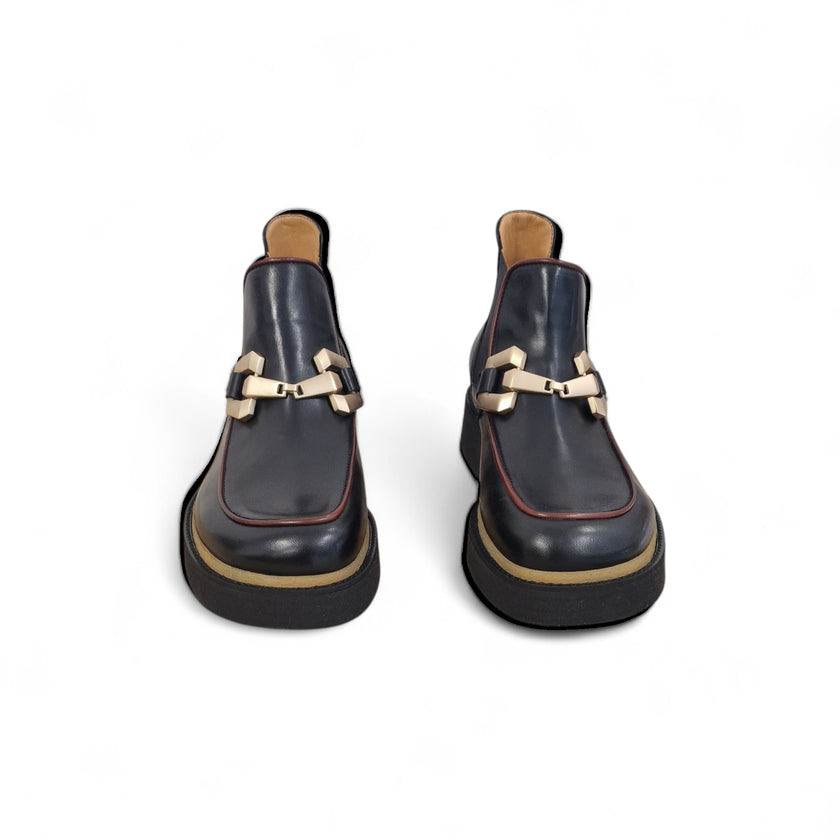 Viola Ricci Alice - Stivaletto beatles nero - rhum Offerte