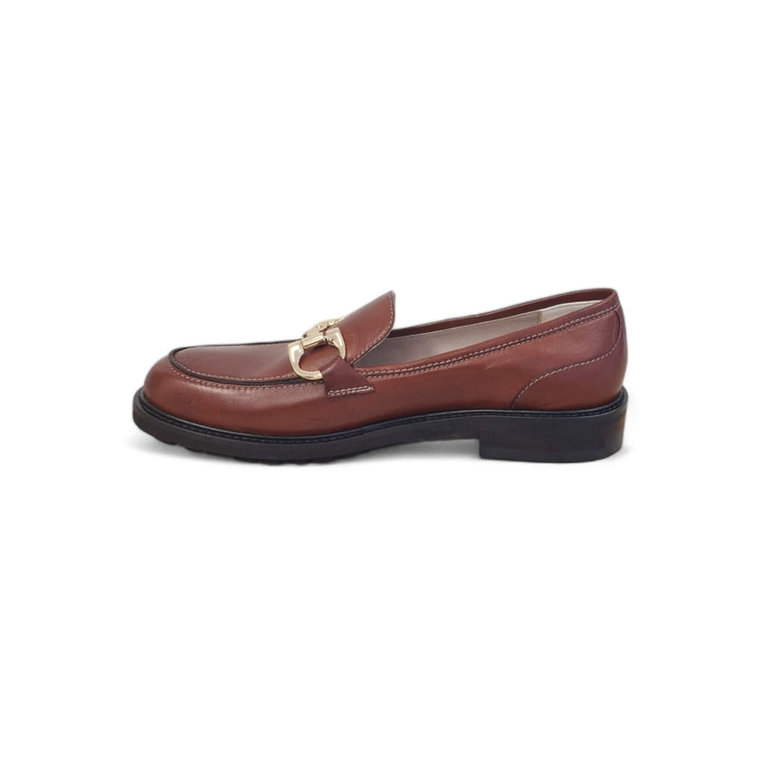Viola Ricci Gaia - Mocassino nappa glove rhum Italy