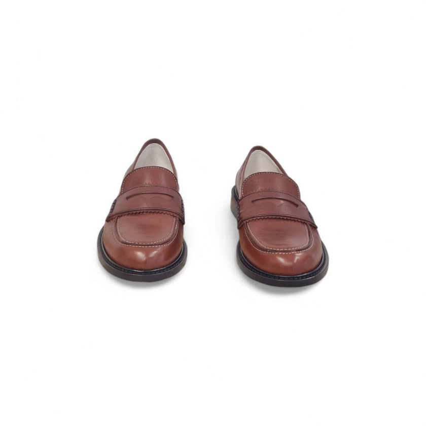 Viola Ricci Gaia - Mocassino nappa glove rhum - basic Italia