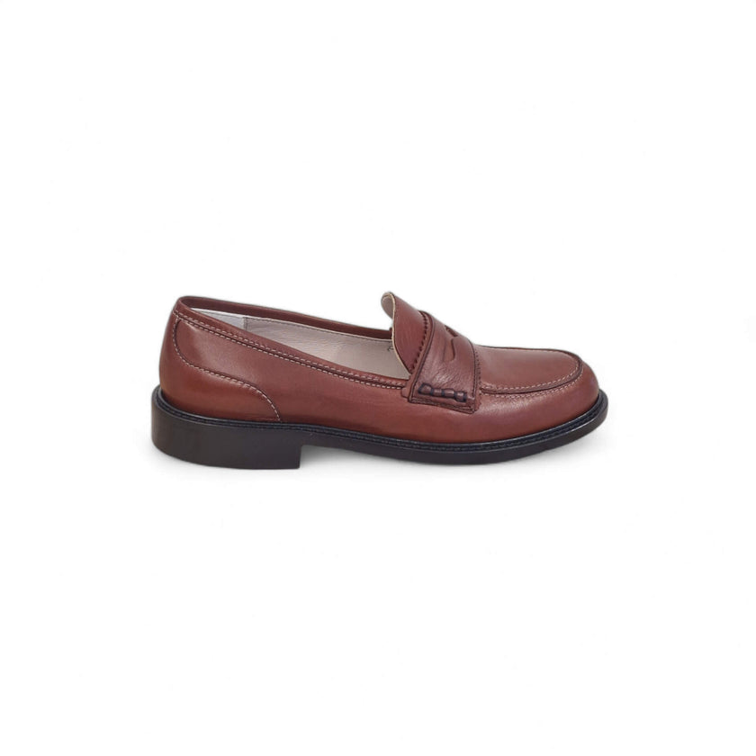 Viola Ricci Gaia - Mocassino nappa glove rhum - basic Italia