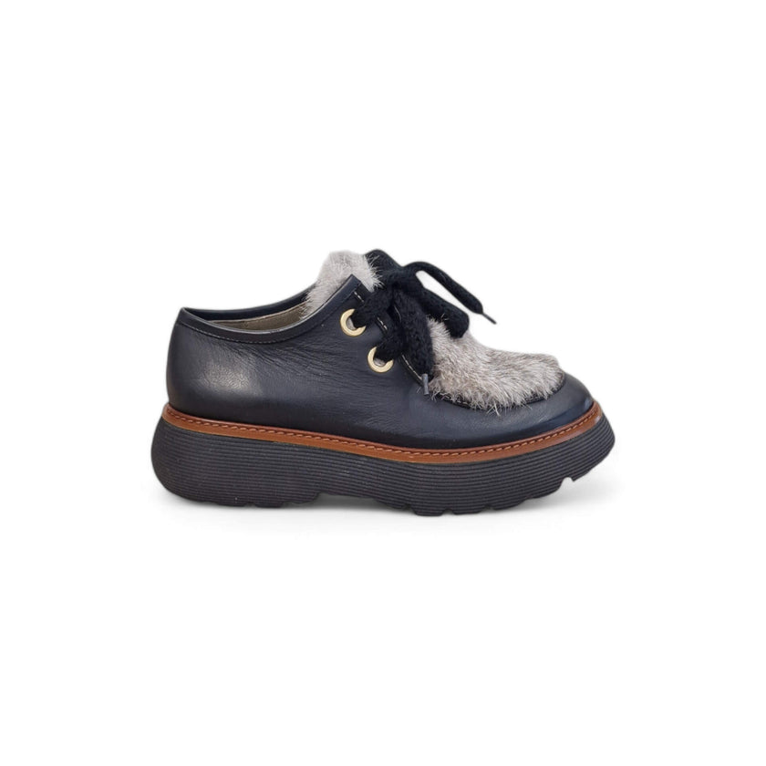 Viola Ricci Gio - Scarpa allacciata nera phar Acquista Ora