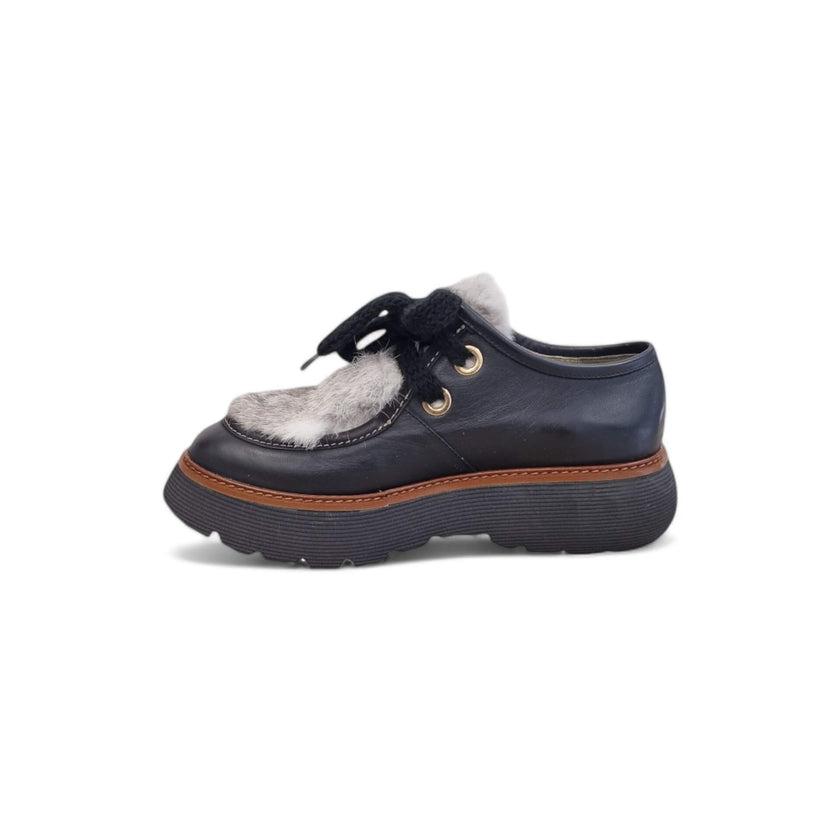 Viola Ricci Gio - Scarpa allacciata nera phar Acquista Ora