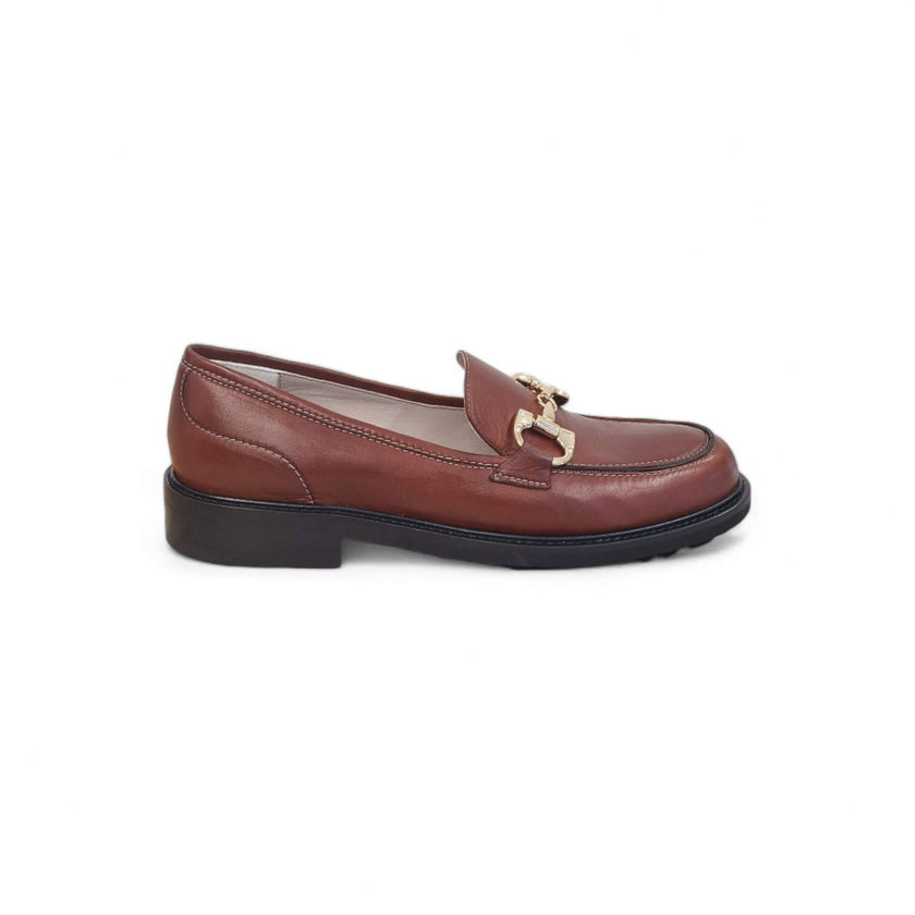 Viola Ricci Gaia - Mocassino nappa glove rhum Offerta Pasqua