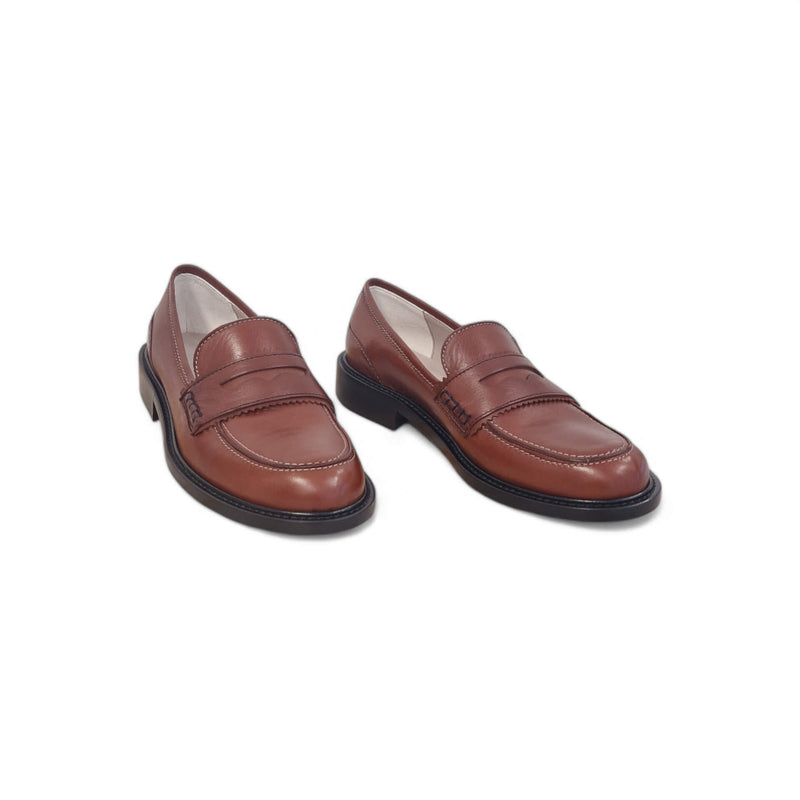 Viola Ricci Gaia - Mocassino nappa glove rhum - basic