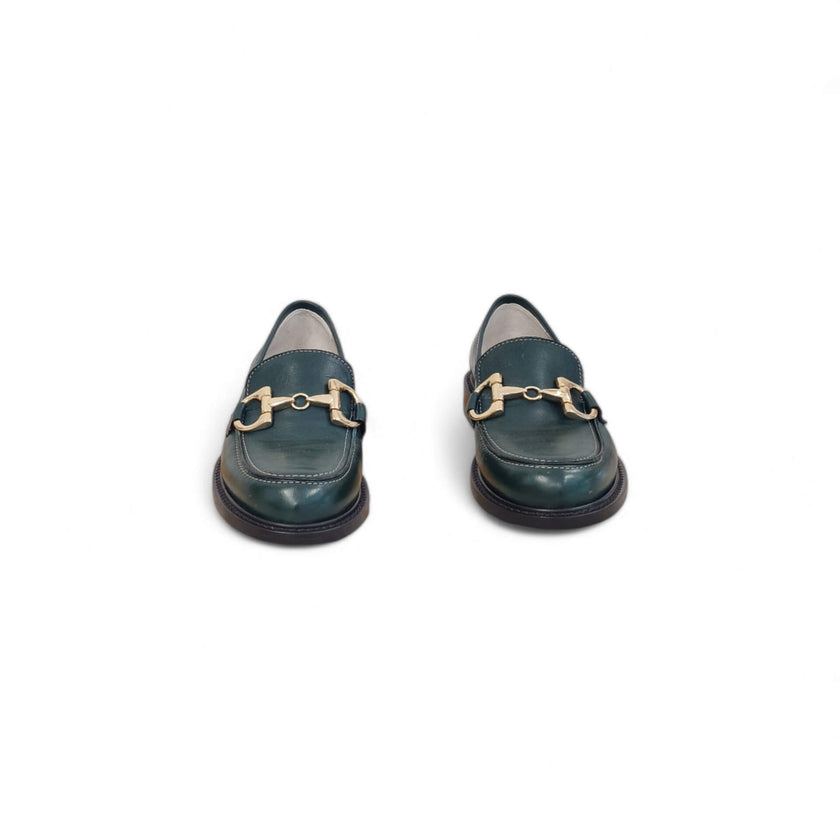 Viola Ricci Gaia - Mocassino nappa glove verde 2025