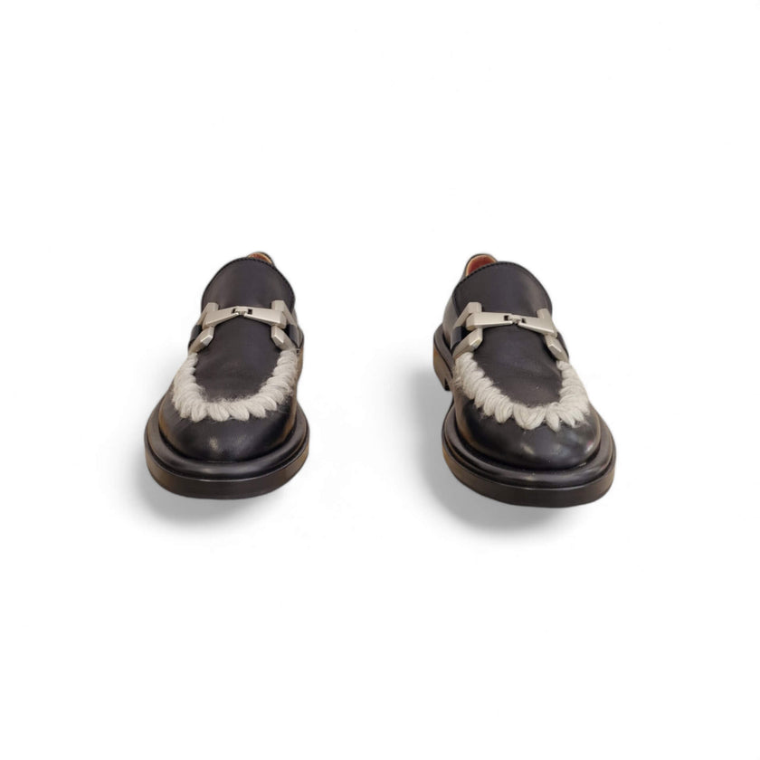 Viola Ricci Gio - Mocassino pelle nera Promozione