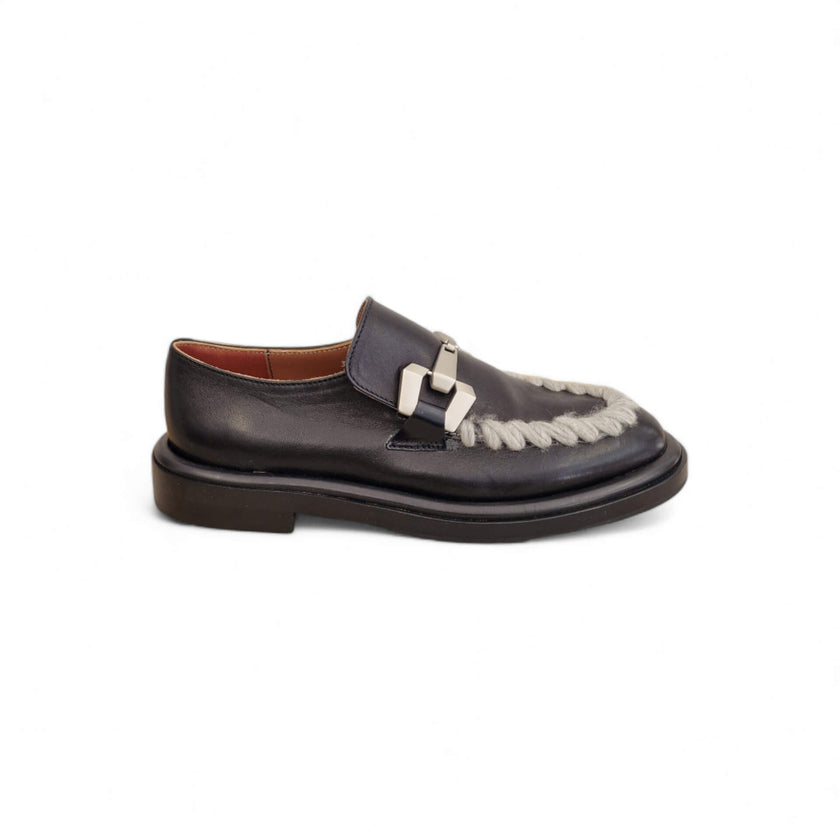 Viola Ricci Gio - Mocassino pelle nera Promozione