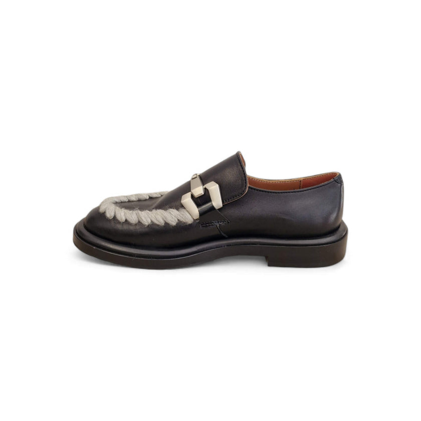 Viola Ricci Gio - Mocassino pelle nera Promozione