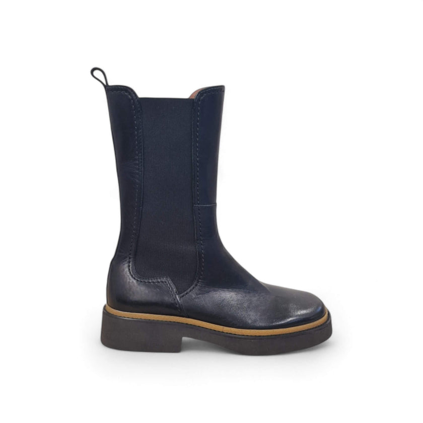 Viola Ricci Alice - Stivale beatles in pelle nera Convenienza