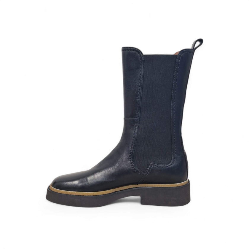 Viola Ricci Alice - Stivale beatles in pelle nera Convenienza