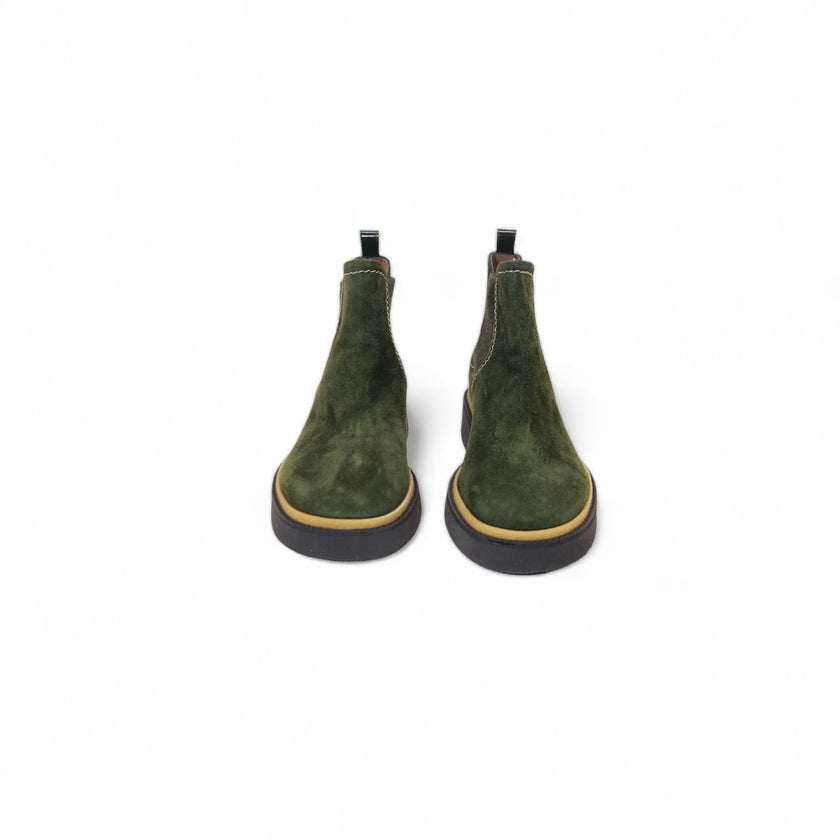 Viola Ricci Alice - Stivaletto beatles verde Outlet