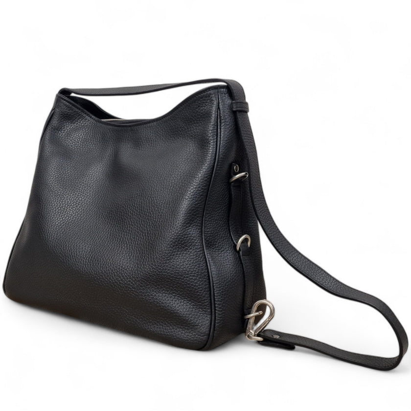 Viola Ricci West - Borsa in pelle nera Prezzo Ridotto