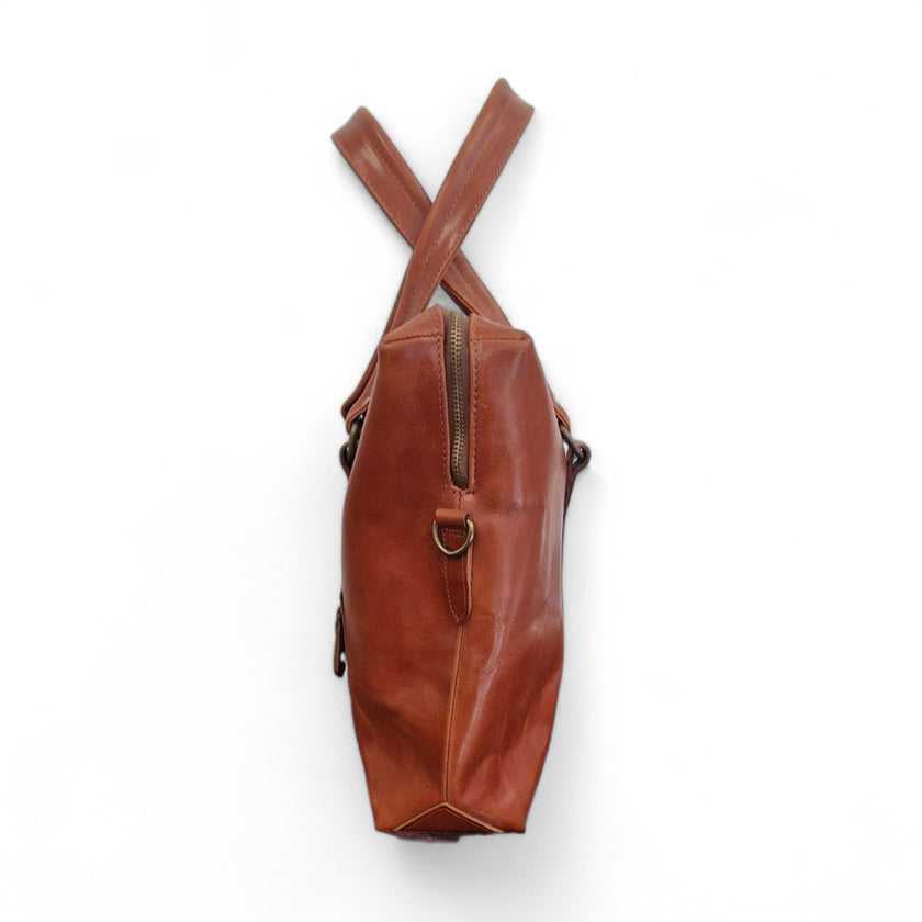 Viola Ricci Mail - Borsa in pelle rhum Novità