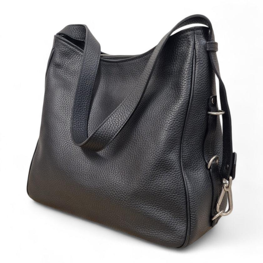 Viola Ricci West - Borsa in pelle nera Vendita Calda