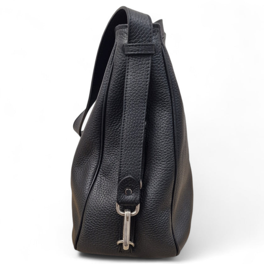 Viola Ricci West - Borsa in pelle nera Vendita Calda