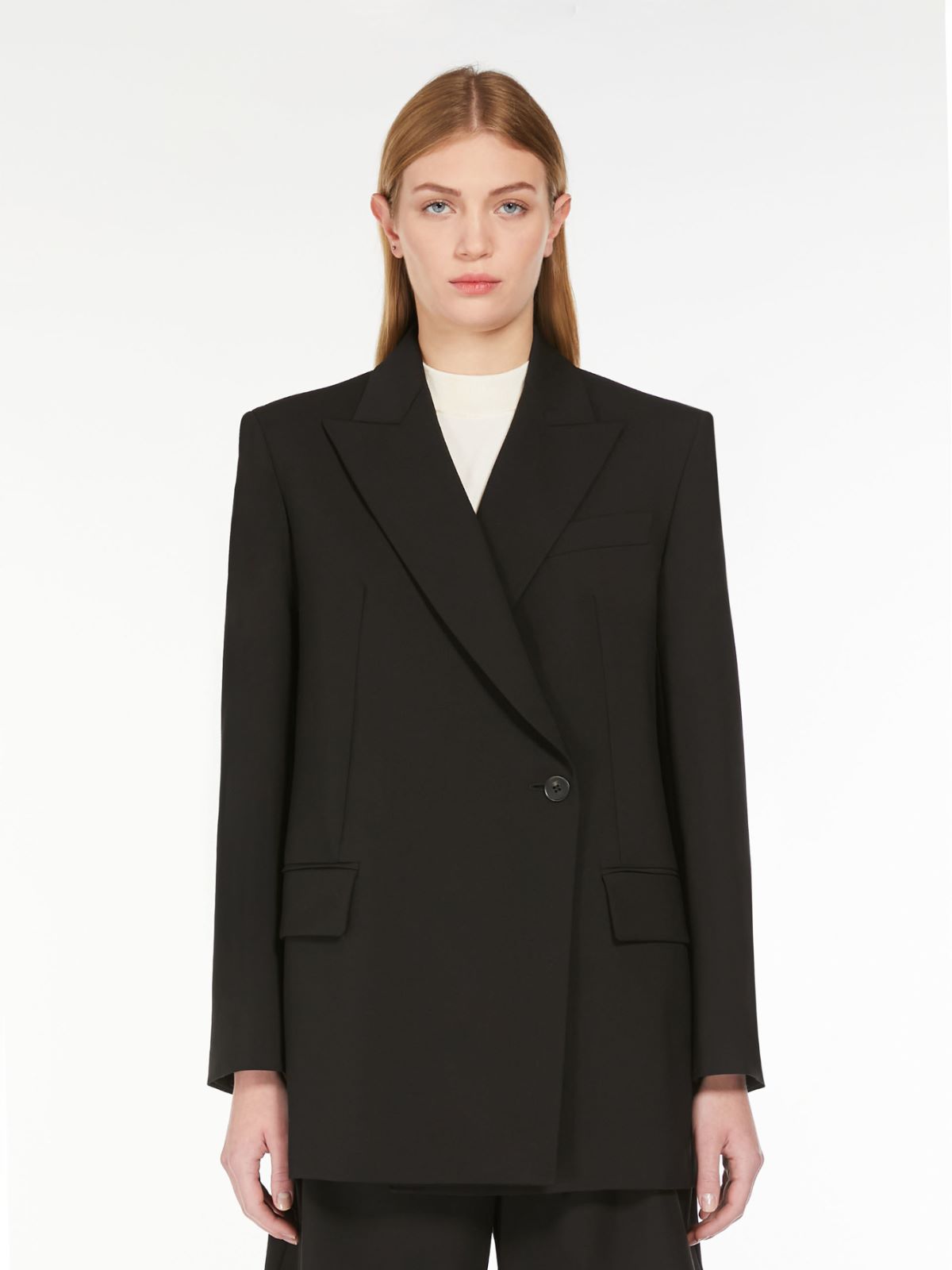 Weekend Blazer doppiopetto in tela di lana Saldi