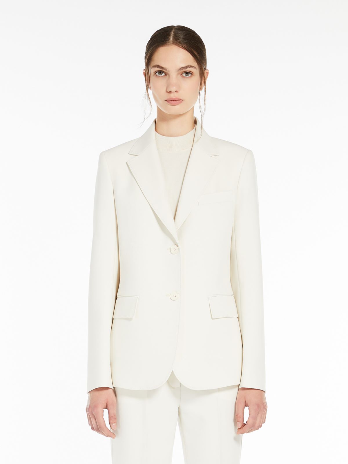 Weekend Blazer monopetto in tela di mista lana Hotsell