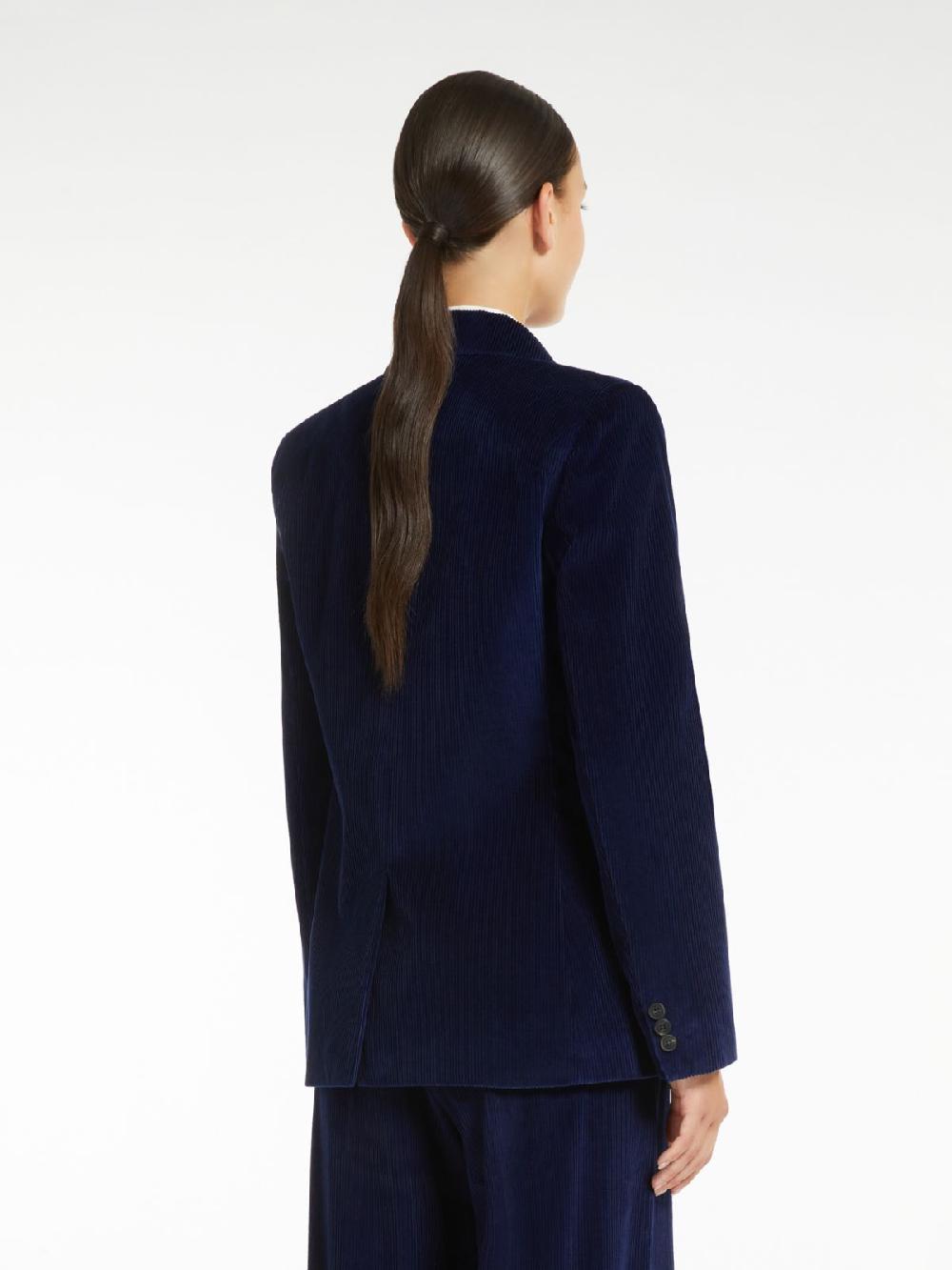 Weekend Blazer doppiopetto in velluto Vendite Flash