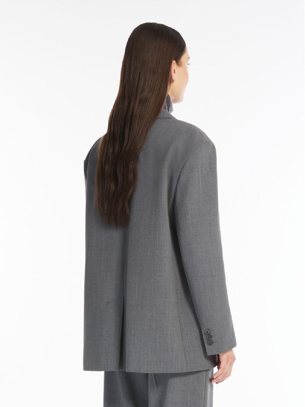 Weekend Blazer over in gabardina mista lana Nuova