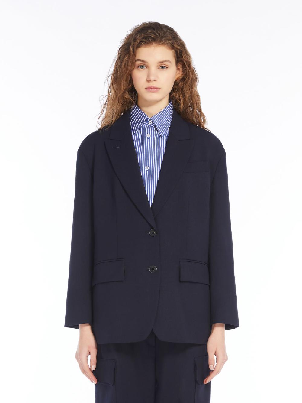 Weekend Blazer over in gabardina mista lana Moda