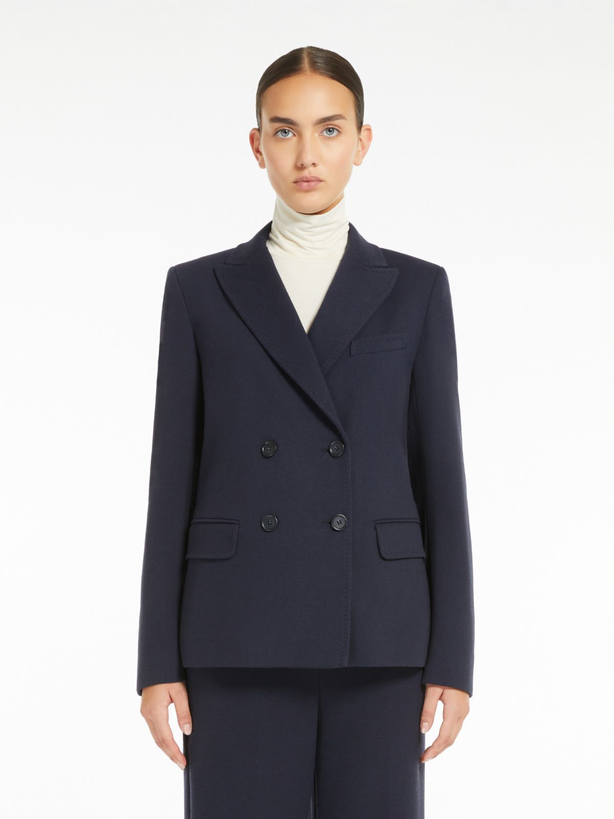 Weekend Blazer doppiopetto in jersey jacquard 2025