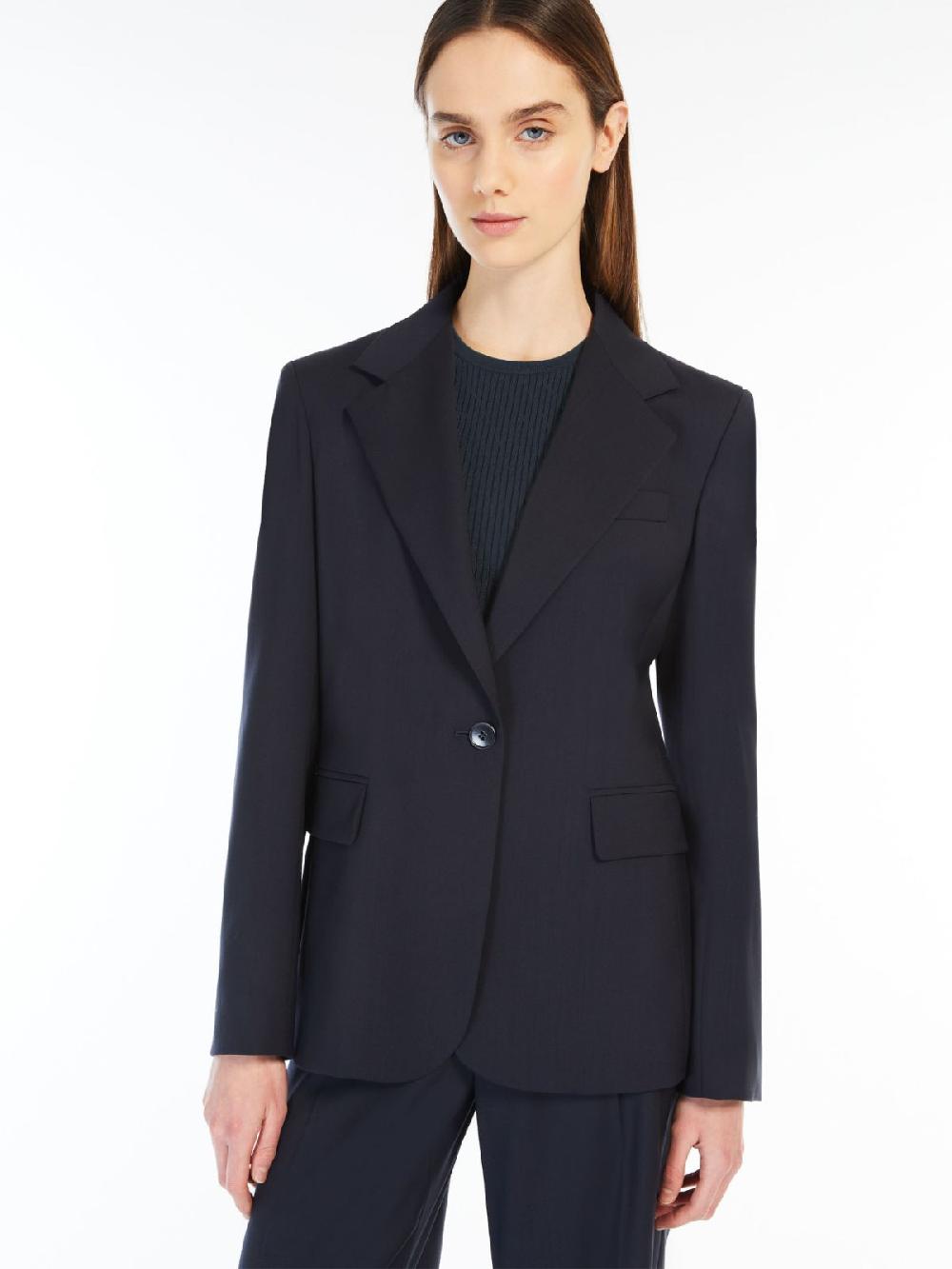 Weekend Blazer in lana natural stretch Italy