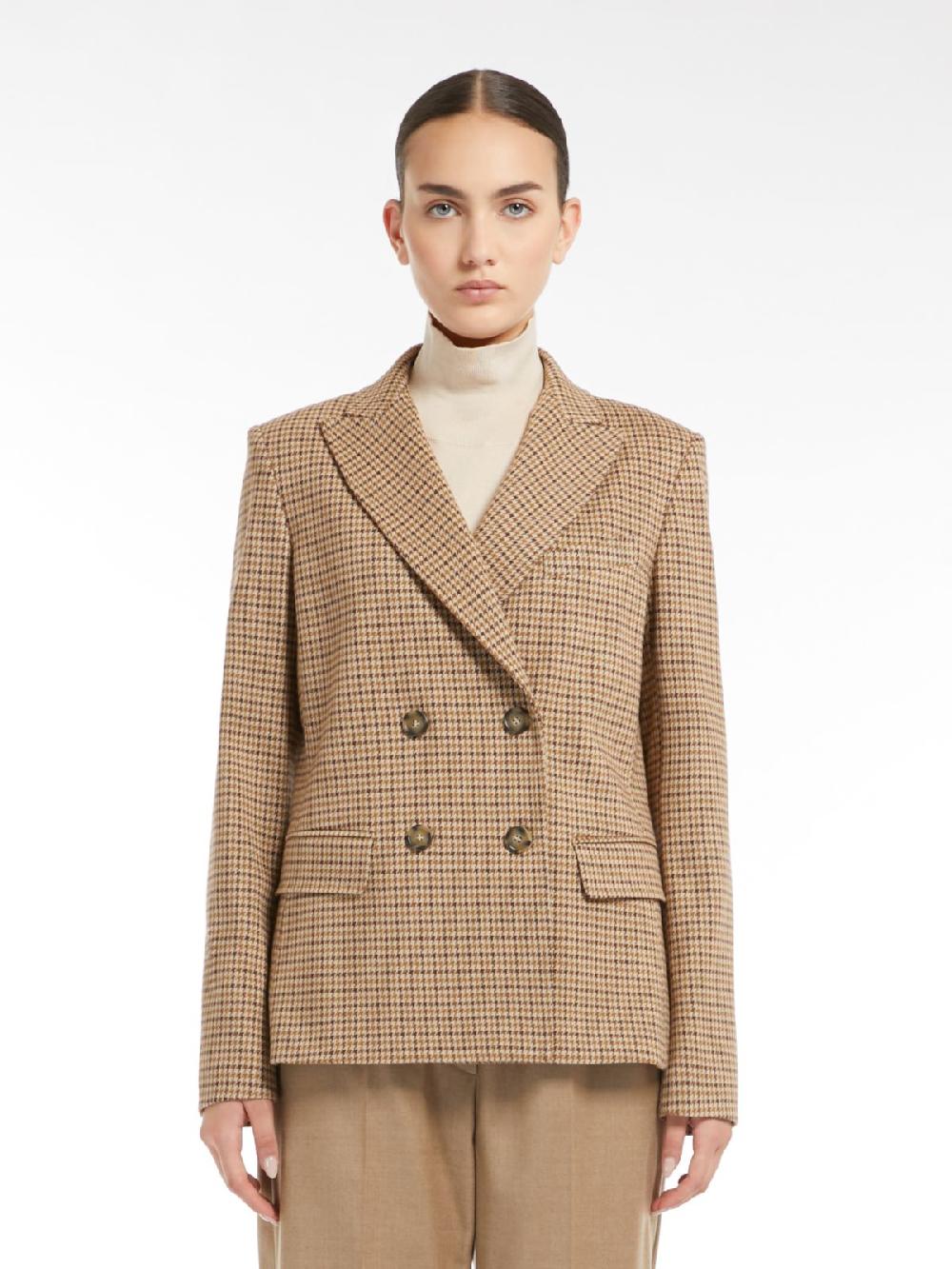 Weekend Blazer doppiopetto in jersey jacquard Shopping Online