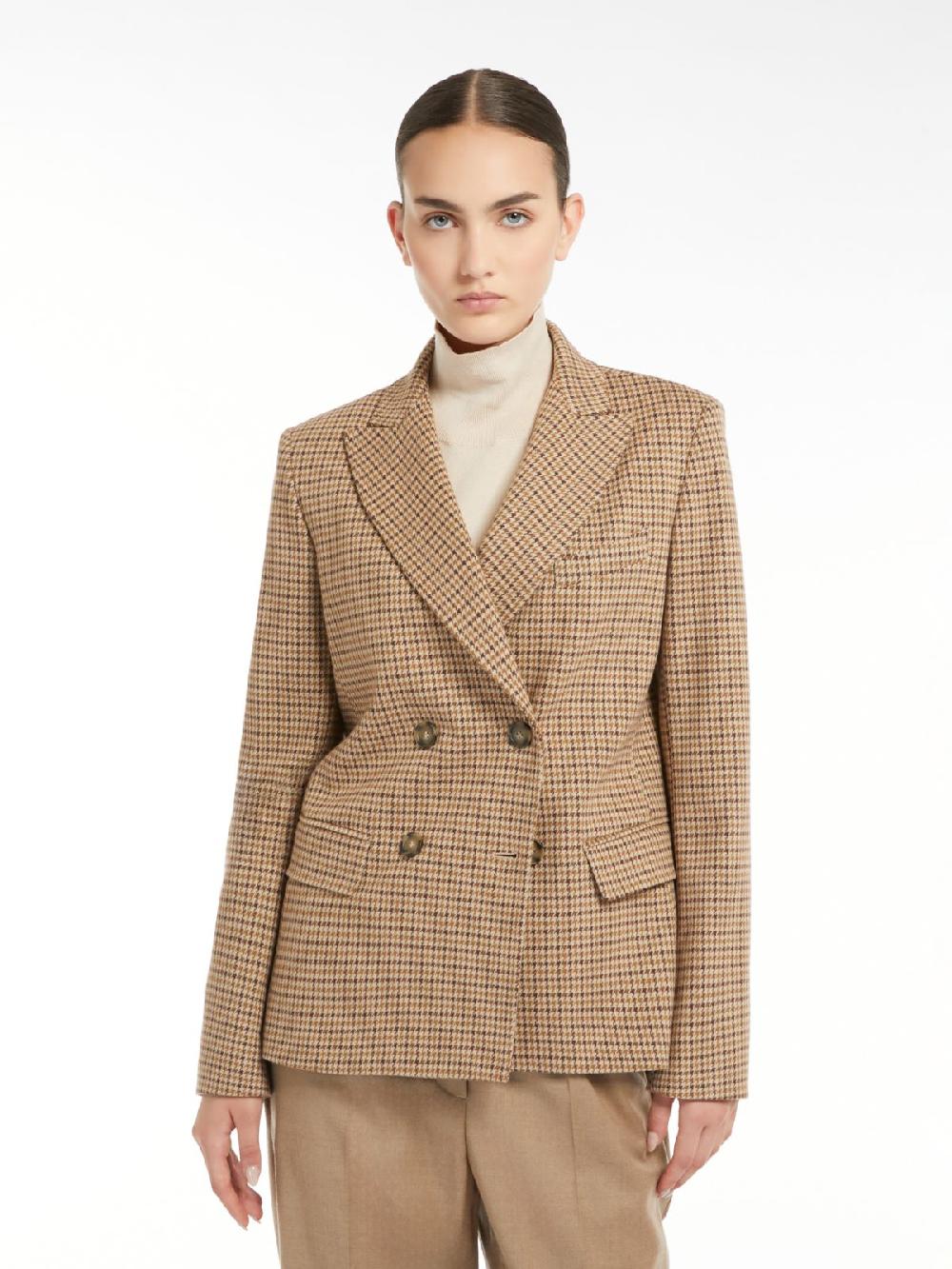 Weekend Blazer doppiopetto in jersey jacquard Shopping Online