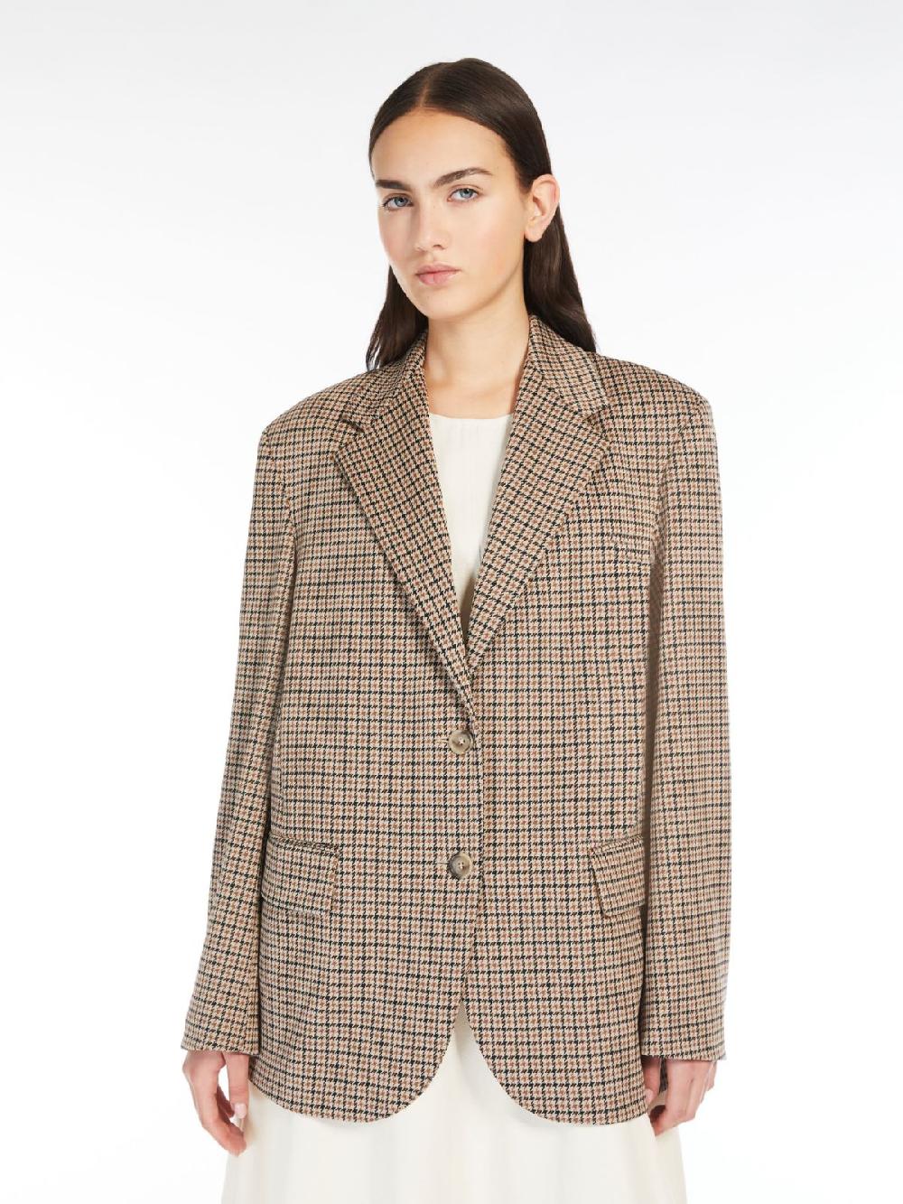 Weekend Blazer in jersey jacquard In Linea