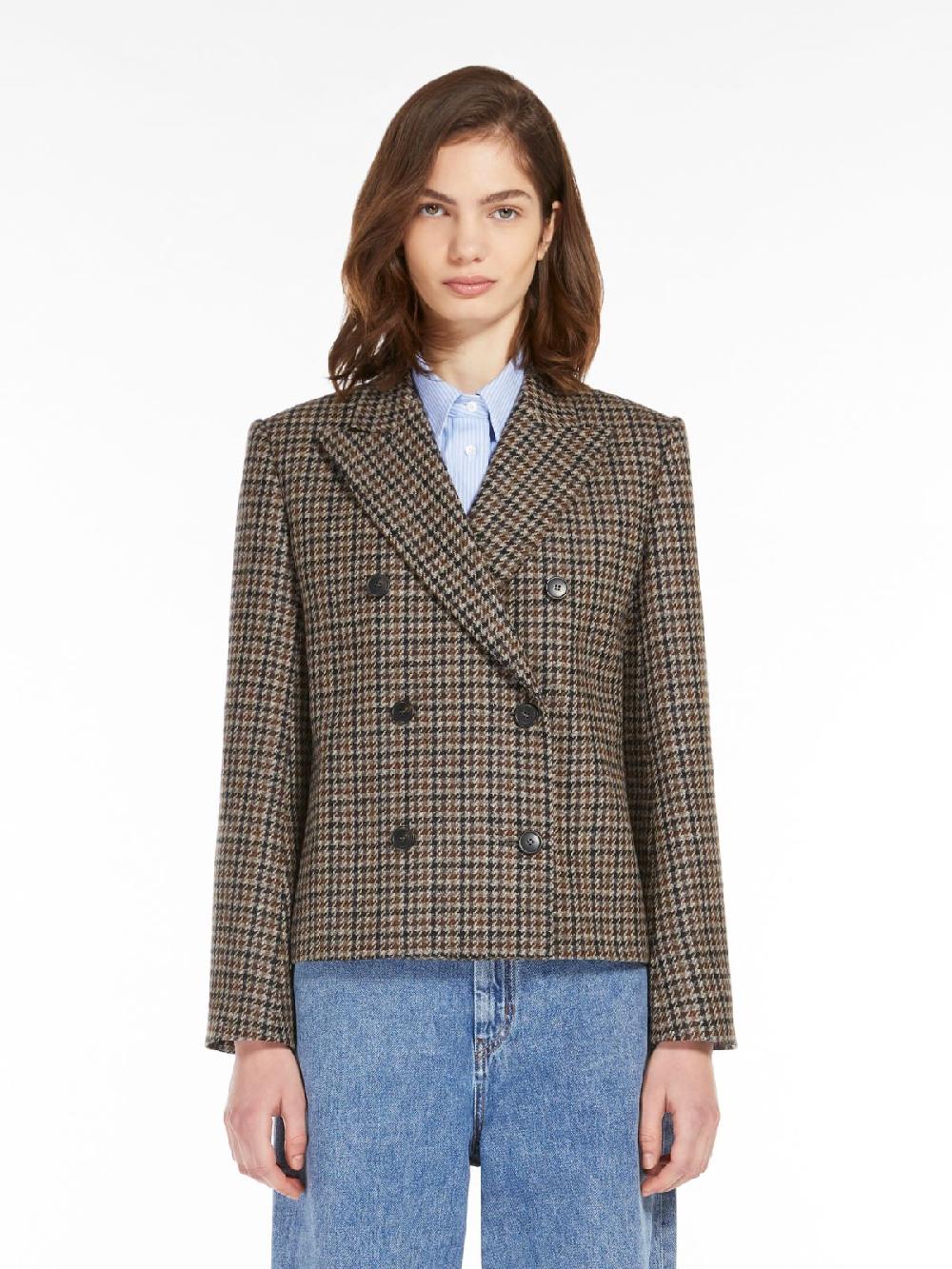 Weekend Giacca crop in mista lana Nuovo