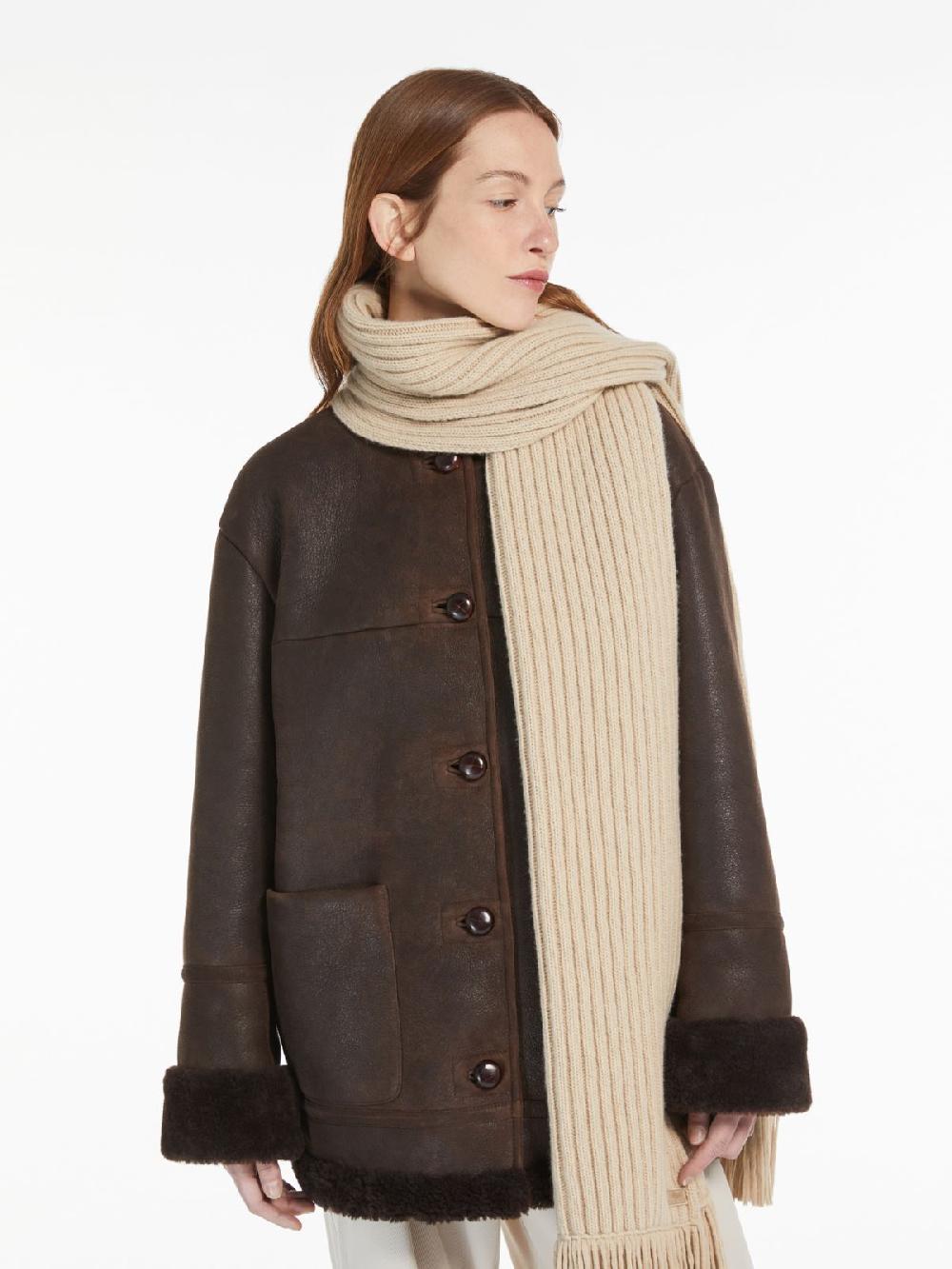 Weekend Cappotto girocollo in montone Qualità
