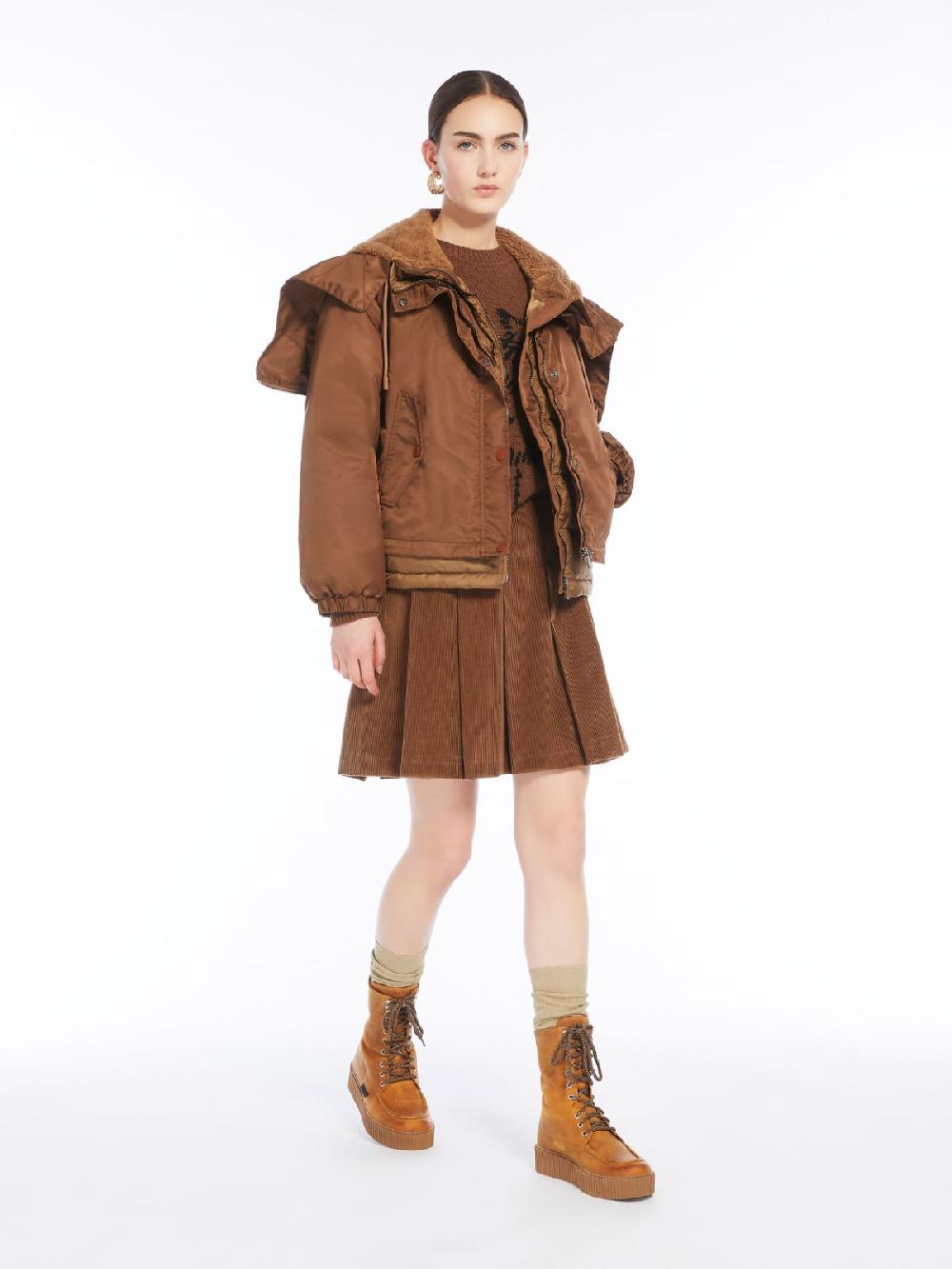 Weekend Parka in twill antigoccia