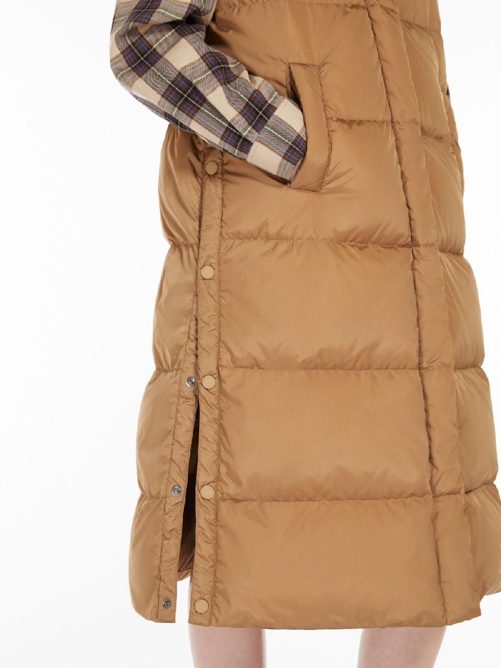 Weekend Gilet lungo in taffetà antigoccia Saldi