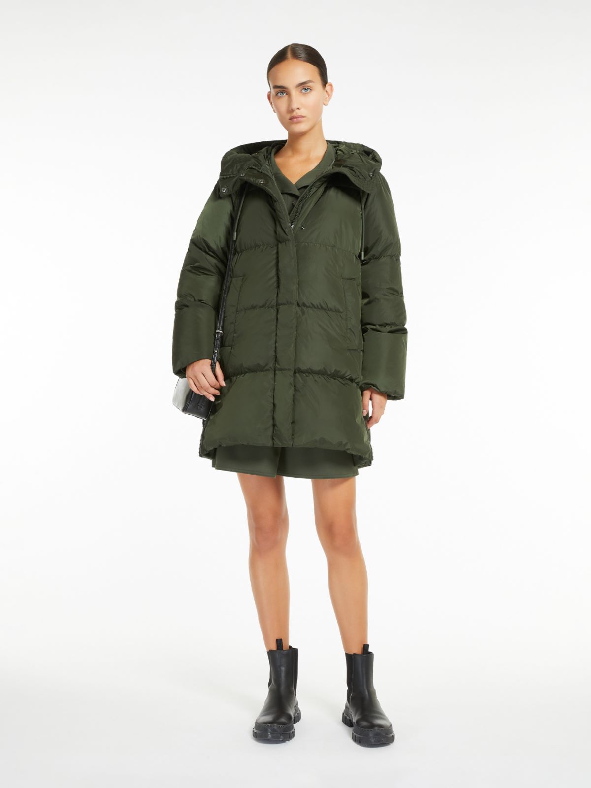 Weekend Parka in taffetà antigoccia