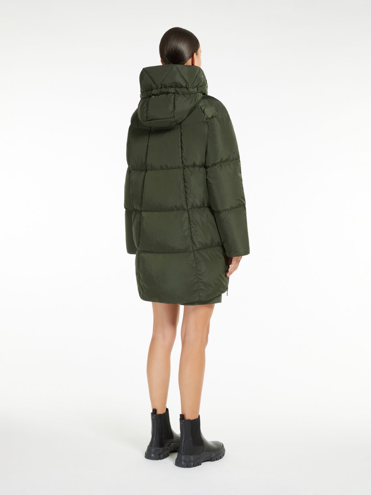 Weekend Parka in taffetà antigoccia Vendita Economica