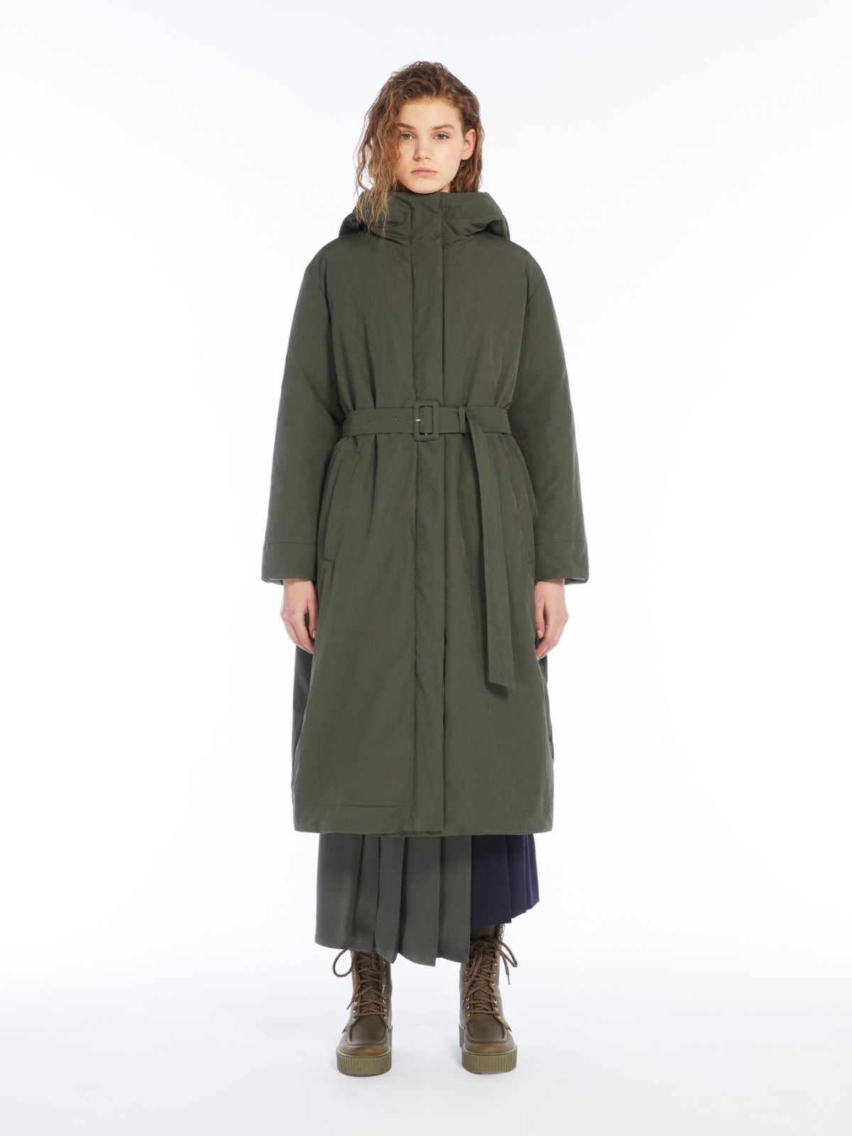 Weekend Parka reversibile in cotone tecnico antigoccia Saldi Di Fabbrica