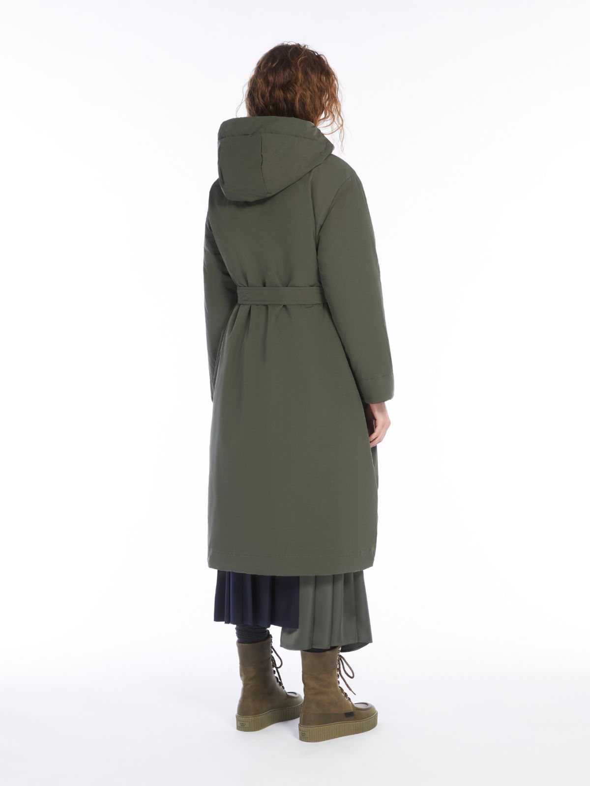 Weekend Parka reversibile in cotone tecnico antigoccia Saldi Di Fabbrica