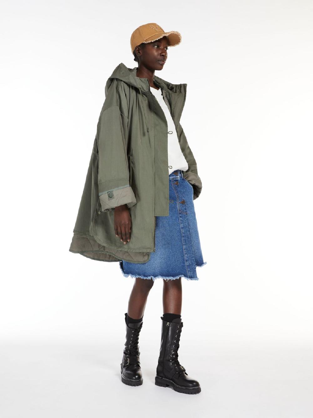 Weekend Parka reversibile in cotone antigoccia