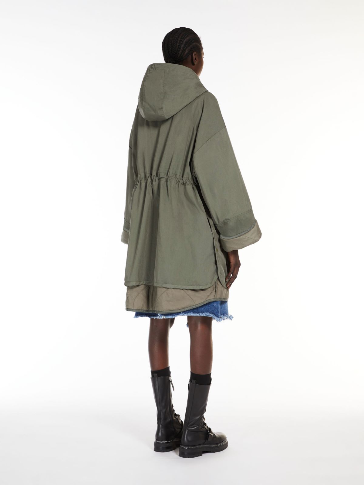 Weekend Parka reversibile in cotone antigoccia Vendite Flash