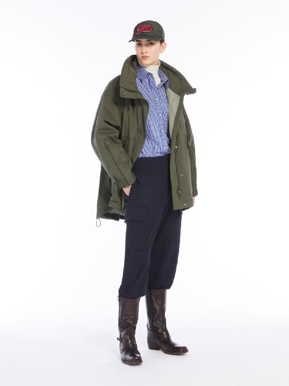 Weekend Parka reversibile in tessuto antigoccia