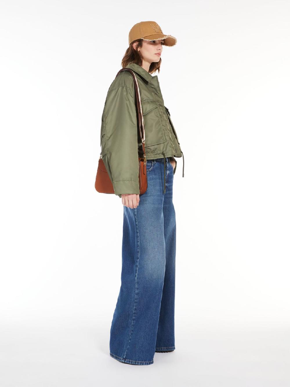 Weekend Bomber reversibile in twill antigoccia
