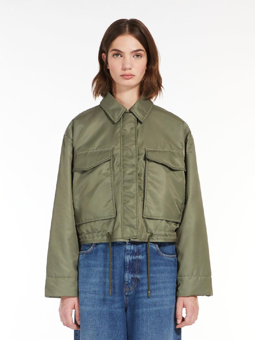 Weekend Bomber reversibile in twill antigoccia 2025