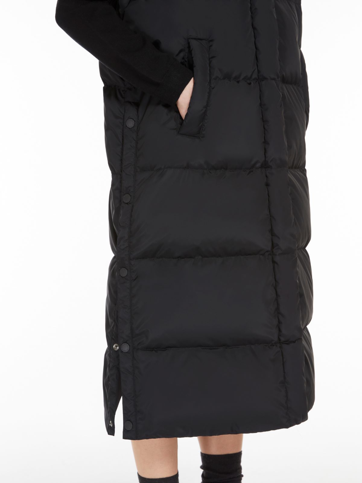 Weekend Gilet lungo in taffetà antigoccia In Linea