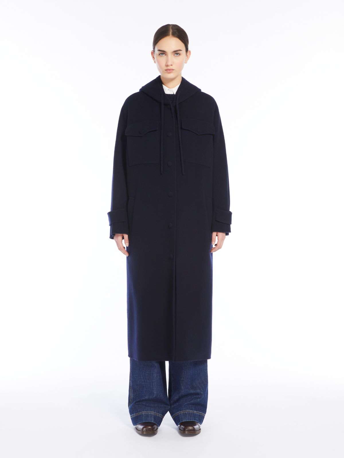 Weekend Cappotto lungo in drap di lana Promozione Limitata