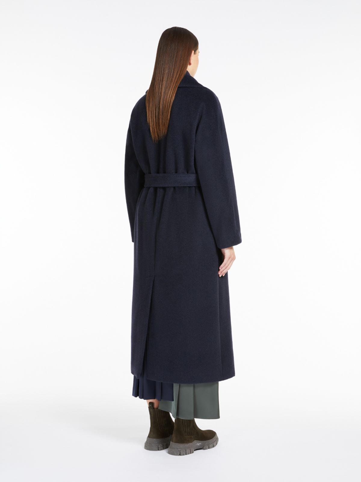 Weekend Cappotto a vestaglia in lana e alpaca Fino Al -60%