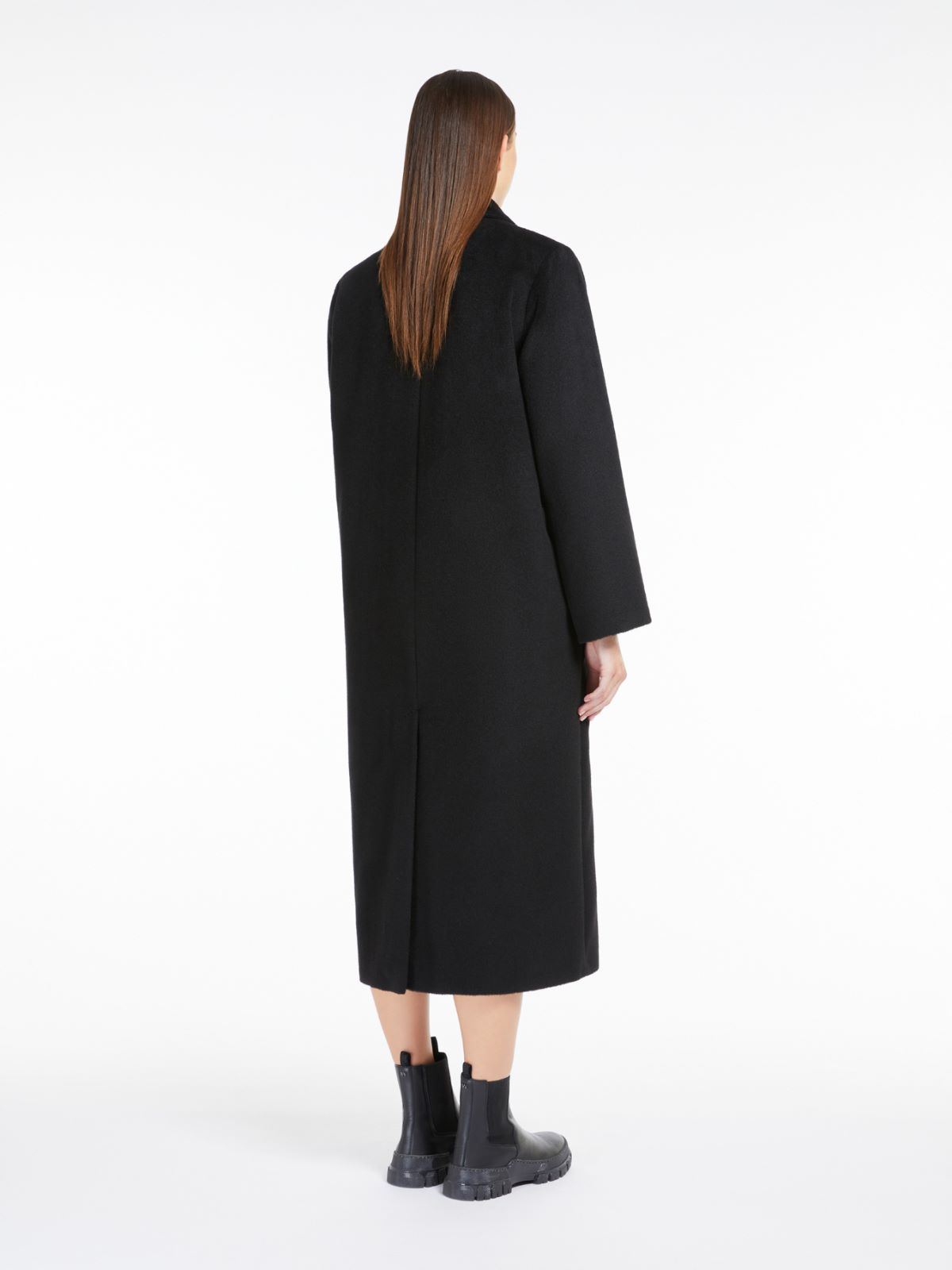 Weekend Cappotto doppiopetto in lana e alpaca Prezzo Ridotto