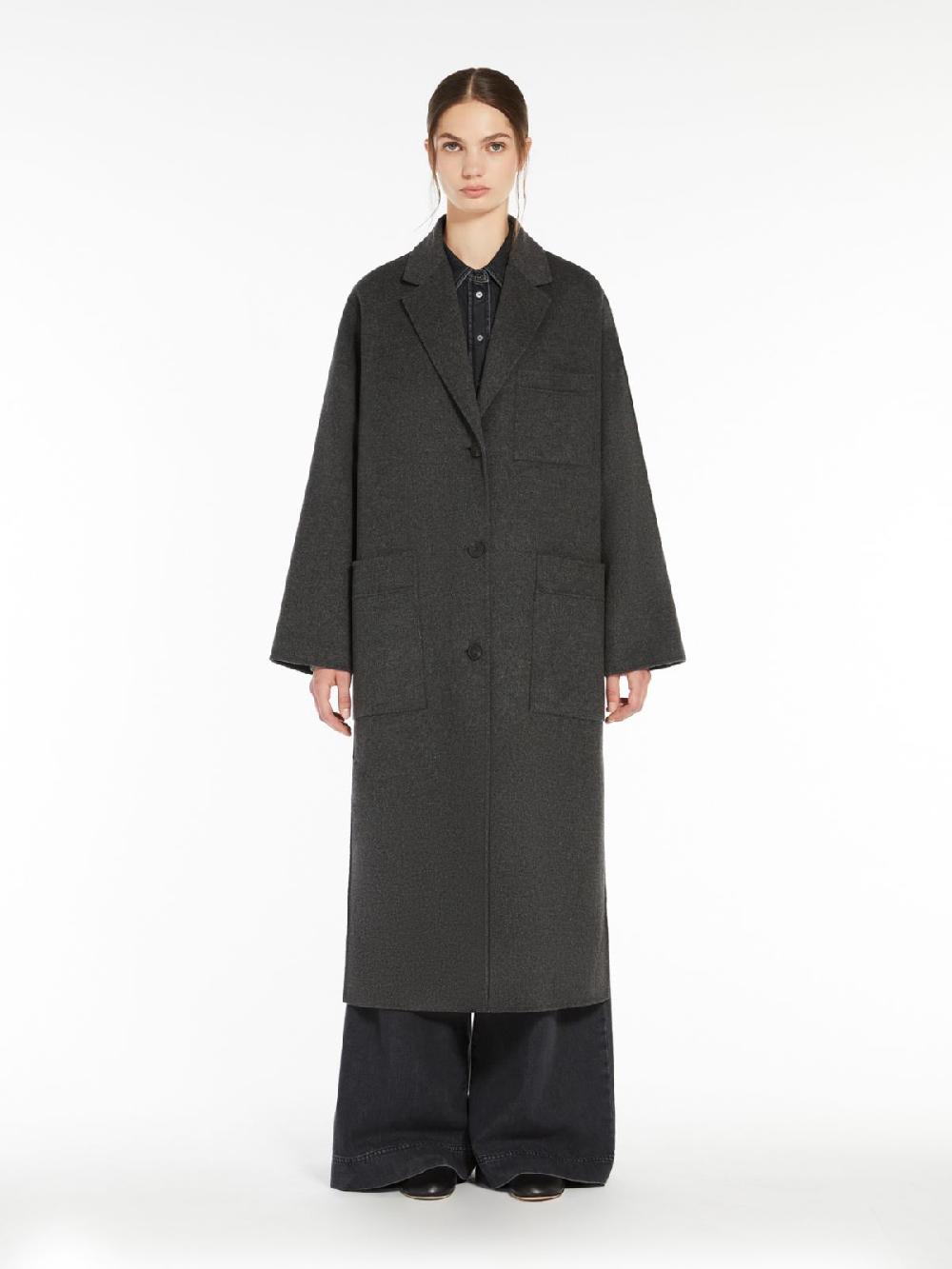 Weekend Cappotto lungo in double di lana Convenienza