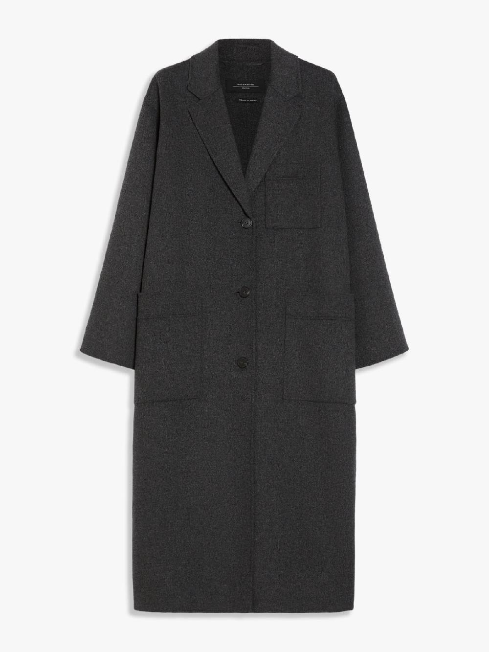 Weekend Cappotto lungo in double di lana Convenienza