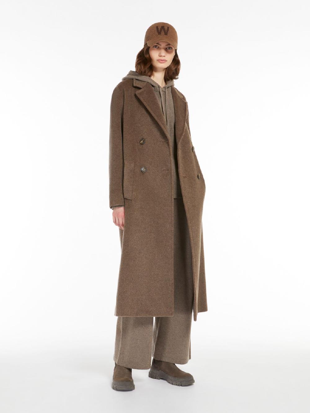 Weekend Cappotto doppiopetto in lana e alpaca
